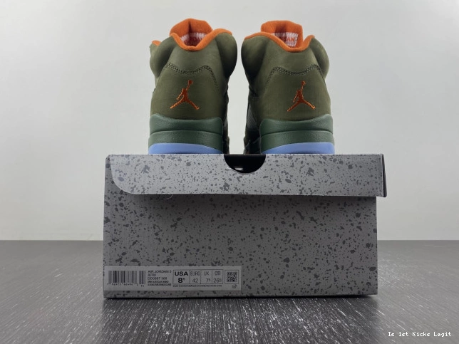 Olive Jordan 5 Air DD0587-308 0706